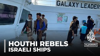 Yemen’s Houthis target Israeli ships Group closely monitor Red Sea maritime traffic [upl. by Davena822]