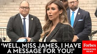 BREAKING NEWS Trumps Lawyer Alina Habba Goes Off On Letitia James Judge At NYC Civil Fraud Trial [upl. by Lewan]