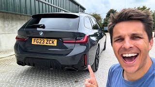 TAKING DELIVERY OF A BMW M340i TOURING xDrive [upl. by Klemens]