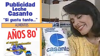 Publicidad Argentina leche Casanto año 1985 [upl. by Onid]