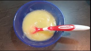 How to make Apple puree for babies [upl. by Liartnod548]