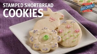 How to Make Stamped Shortbread Cookies [upl. by Eanahc]