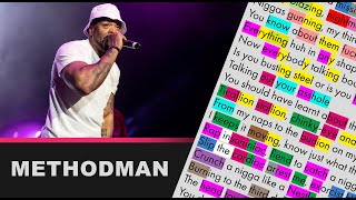 Method Man on Shadowboxin  Lyrics Rhymes Highlighted 190 [upl. by Wilde]