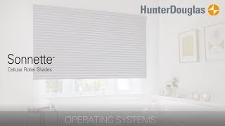 Sonnette™ Cellular Roller Shades  Operating Systems  Hunter Douglas [upl. by Yeldoow]