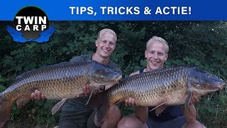 Karpervissen  SUPER sessie VOL met TIPS amp TRICKS  Vissen op karper met twincarpNL [upl. by Renwick504]