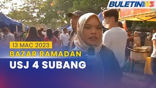 PENUH Tinjauan Bazar Ramadan USJ 4 Subang  13 Mac 2024 [upl. by Navarro]