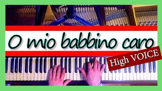 👉💓 Aria O mio babbino caro KARAOKE  PIANO ACCOMPANIMENT Gianni Schicchi GIACOMO PUCCINI 🔉 SOPRANO [upl. by Ahsak296]