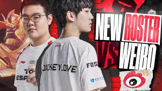 TOP ESPORTS NEW ROSTER TAKES ON WEIBO  CAEDREL [upl. by Aiuqram555]