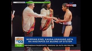 NTG Norman King kaunaunahang Aeta na nagtapos sa buong UP system [upl. by Lienad872]