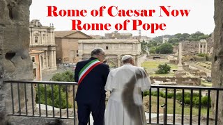 Pontiff Says Rome Of Caesar Now The Rome Of Pope [upl. by Shlomo]