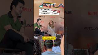 Cómo es ACTUAR con JENNIFER LOPEZ en ATLAS [upl. by Moonier]