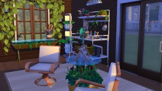 The Sims 4 Maxis  Rooms ep 234 Plant Lovers Patio BR [upl. by Nylde785]