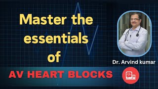 Basics of AV blocks  ECG concepts [upl. by Bastian]