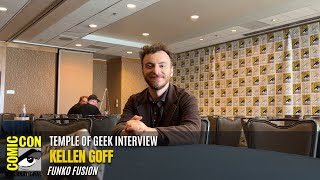 Kellen Goff Discusses His Role in quotFunko Fusionquot at SDCC 2024 [upl. by Nwotna]