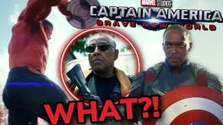 Captain America Brave New World Trailer Breakdown Red Hulk amp Easter Eggs [upl. by Lleroj]