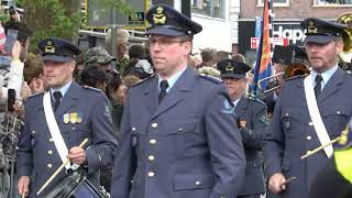 Vrijheidsdefile veteranendag op 5 mei 2024 Wageningen [upl. by Azila]