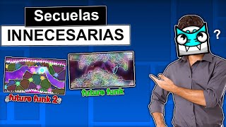 NIVELES con Secuelas INNECESARIAS de Geometry Dash [upl. by Pinsky]