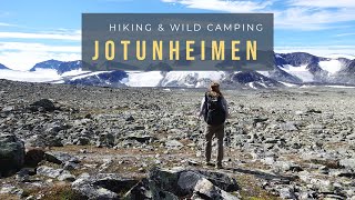 Jotunheimen  Home of the Giants  Hiking amp Wild Camping in Norway  3 weeks Minimalist Backpacking [upl. by Akimal]