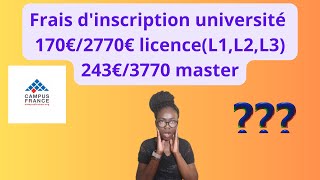 Campus FranceVoici comment obtenir lexonération de frais de scolarité suite à laugmentation [upl. by Senhauser864]