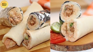 চিকেন শর্মা রেসিপি ॥ Chicken Shawarma Recipe ॥ Bangladeshi Chicken Shawarma ॥ How To Make Shawarma [upl. by Essy]