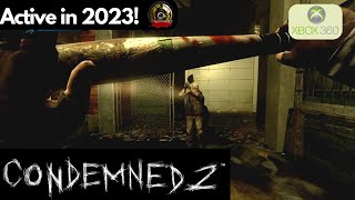 Condemned 2 Bloodshot  Xbox 360 Online Gameplay 2023 [upl. by Derek]