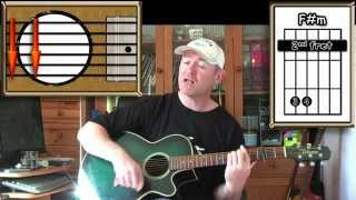 Raindrops Keep Falling On My Head  B J Thomas  Acoustic Guitar Lesson easy [upl. by Eiduam620]