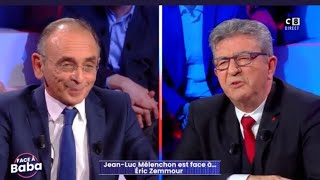 Face à baba  Éric Zemmour dit à Jean Luc Melenchon qu’il est sourd  Melenchon le clash [upl. by Lorraine276]