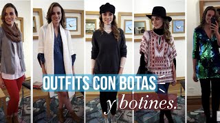 Outfits y looks con botas y botines I Consuelo Guzmán Asesora de imagen y Personal Shopper [upl. by Quinlan]