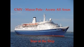 CMV Cruises  MARCO POLO  Tour of the Ship  IS IT WORTH IT Baked Alaska [upl. by Antons]