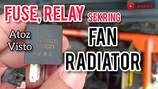 Relay amp Sekring atau Fuse Fan Radiator Mobil  Mendeteksi Trouble Fan Radiator Mati Pada Mobil [upl. by Erdrich789]