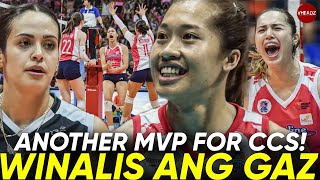 CCS ENDS Petrogazz REIGN NEW PVL Champ Block Party ang Chillin Bernadeth Pons for MVP ERICA POG [upl. by Dirk]