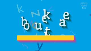 BOUCKAERT  HOW TO PRONOUNCE BOUCKAERT bouckaert [upl. by Akerboom836]