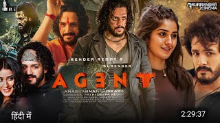 Agent 2024 Full Movie Hindi Dubbed South New Update  Akhil Akkineni  Ott Release  Latest Movie [upl. by Notlit]