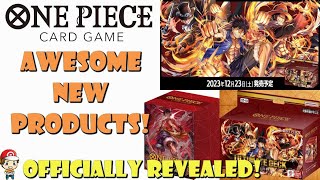 Best Starter Deck Yet Officially Revealed Amazing New One Piece TCG Products One Piece TCG News [upl. by Steck]