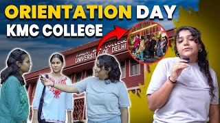 ORIENTATION DAY AT KIRORIMAL COLLEGE DELHI UNIVERSITY  student interaction  CUET’24 [upl. by Cotter149]