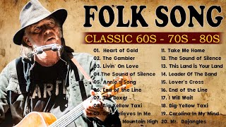 American Folk Songs ❤ Classic Folk amp Country Music 70s 80s Full Album ❤ Country Folk Music 90s s [upl. by Presber371]