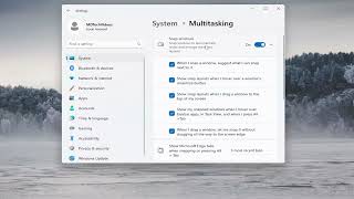How to Disable Drag Top of Screen Snap Layouts on Windows 11 Tutorial [upl. by Aitsirk]