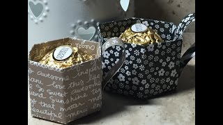 How to make a Mini Mug for Ferrero Friday 9 Stampin Up CRAFT HOW TO [upl. by Refinaj813]