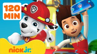 PAW Patrol Best Technology Rescues amp Adventures w Marshall amp Ryder 📱 2 Hours  Nick Jr [upl. by Rafaj]