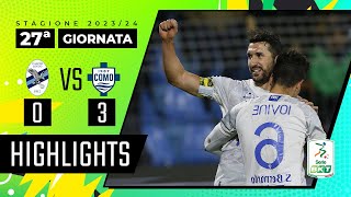 Lecco vs Como 03  Il Como è straripante nel derby del Lario  HIGHLIGHTS SERIE BKT 2023  2024 [upl. by Marceau]