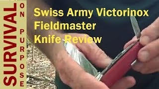 Swiss Army Fieldmaster Knife Review [upl. by Alford929]