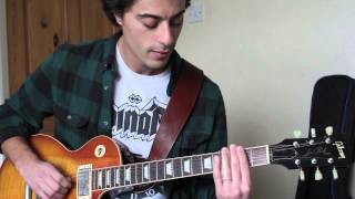 Slide Guitar Lick In Standard Tuning [upl. by Sykleb]