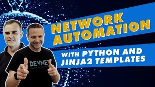 Python and Jinja2 Cisco Network Automation [upl. by Drolyag]