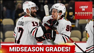 Chicago Blackhawks Midseason Grades Part 1  William Nylander Signs Extension With Maple Leafs [upl. by Konstance]