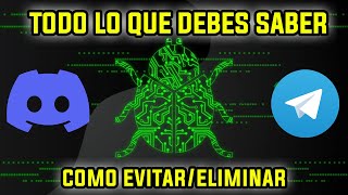 Nuevo VIRUS de spam en DISCORD  TELEGRAM  Todo lo que debes saber 2024 [upl. by Firooc911]