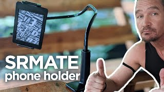 SRMATE Gooseneck TabletPhone Holder  Unbox amp Demo [upl. by Theo111]