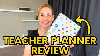 Blue Sky 20232024 Academic Year Teacher Weekly and Monthly Lesson Planner Dots  Review [upl. by Ayeki]