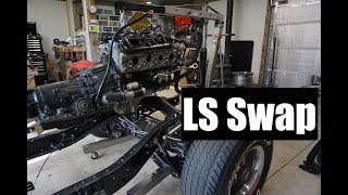 53L  4L60E Install  LS Swap 70 Chevy C10 [upl. by Columbine]