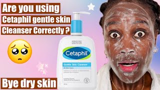 ✨HOW TO PROPERLY USE CETAPHIL GENTLE SKIN CLEANSER STEP BY STEP GUIDE ON ACHIEVING A RADIENT GLOW [upl. by Sue]