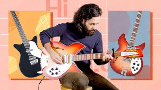 Rickenbacker 2100 vs Danelectro 450 12String Electric Guitars  HiLo Pass EP2 [upl. by Cain583]